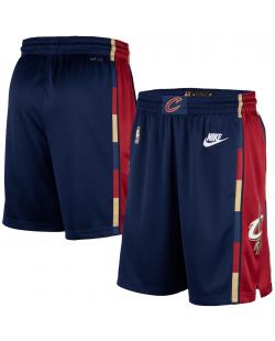 Short Swingman Hardwood Classics Classic Edition bleu marine Nike pour homme des Cleveland Cavaliers