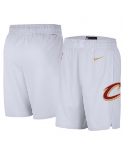 Short Swingman Nike blanc 2019/20 Icon Edition pour homme des Cleveland Cavaliers