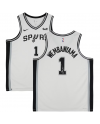 Maillot Swingman Nike Association Edition blanc authentique et dédicacé par Victor Wembanyama des San Antonio Spurs