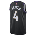 Scottie Barnes #4 Maillot Toronto Raptors Black City Edition