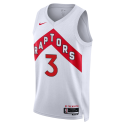 Brandon Ingram #3 Maillot blanc de l'association des Raptors de Toronto
