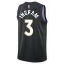 Brandon Ingram #3 Maillot des Raptors de Toronto édition Black City