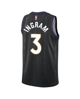 Brandon Ingram #3 Maillot des Raptors de Toronto édition Black City