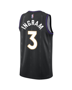 Brandon Ingram #3 Maillot des Raptors de Toronto édition Black City