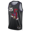 Chris Boucher #25 Maillot des Raptors de Toronto édition Black City