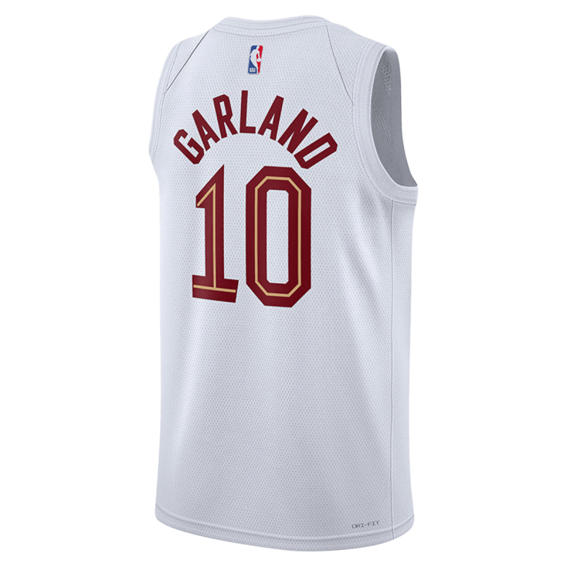 Darius Garland #10 Maillot blanc de l'association des Cleveland Cavaliers