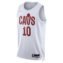 Darius Garland #10 Maillot blanc de l'association des Cleveland Cavaliers