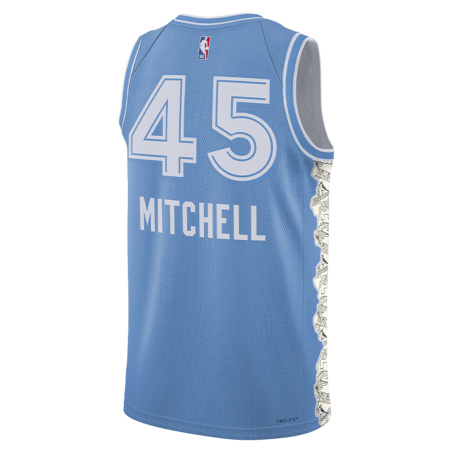 Donovan Mitchell #45 Maillot Cleveland Cavaliers Blue City Edition