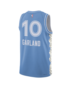 Darius Garland #10 Maillot Cleveland Cavaliers Blue City Edition