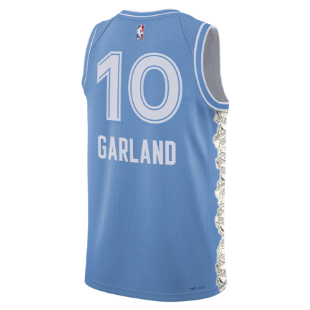 Darius Garland #10 Maillot Cleveland Cavaliers Blue City Edition