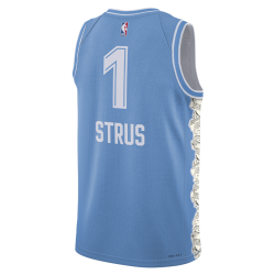 Max Strus #1 Maillot Cleveland Cavaliers Blue City Edition