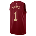 Max Strus #1 Maillot icône bordeaux des Cleveland Cavaliers