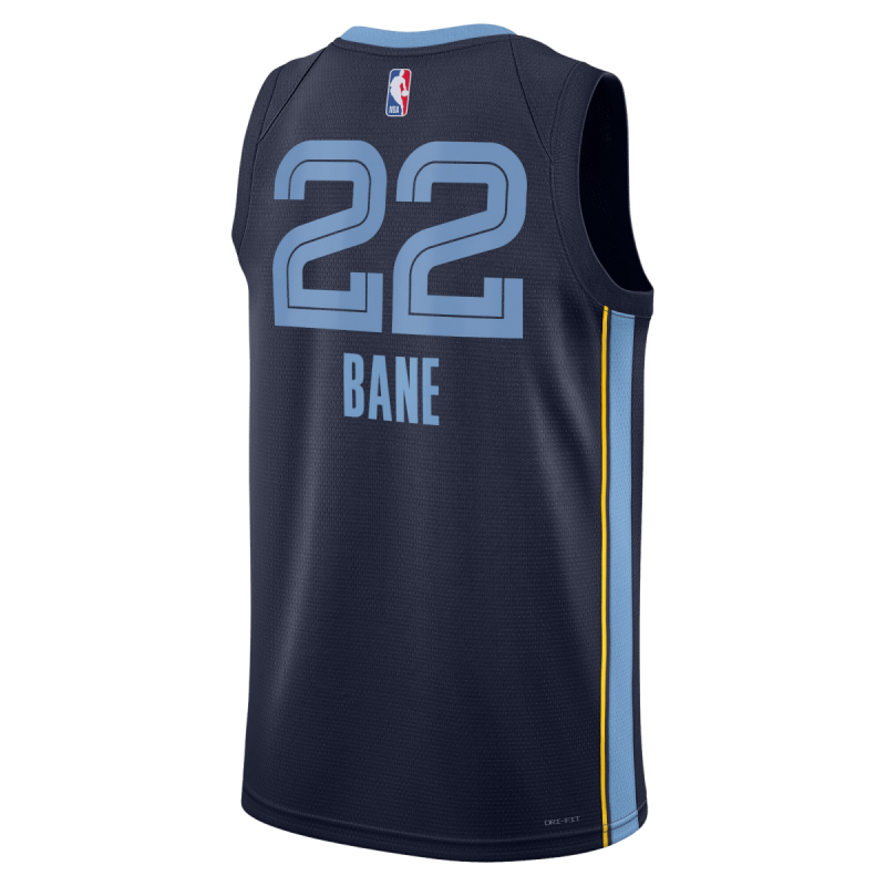 Desmond Bane #22 Maillot icône de la marine des Memphis Grizzlies