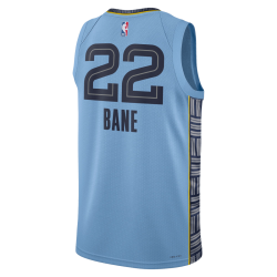 Desmond Bane #22 Maillot de déclaration bleu clair Memphis Grizzlies