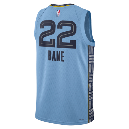 Desmond Bane #22 Maillot de déclaration bleu clair Memphis Grizzlies