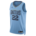 Desmond Bane #22 Maillot de déclaration bleu clair Memphis Grizzlies