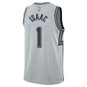 Jonathan Isaac #1 Maillot Orlando Magic Silver City Edition