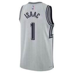 Jonathan Isaac #1 Maillot Orlando Magic Silver City Edition