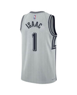 Jonathan Isaac #1 Maillot Orlando Magic Silver City Edition
