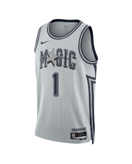 Jonathan Isaac #1 Maillot Orlando Magic Silver City Edition