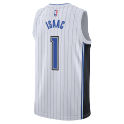 Jonathan Isaac #1 Maillot Orlando Magic White Association