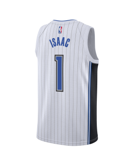 Jonathan Isaac #1 Maillot Orlando Magic White Association