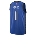 Jonathan Isaac #1 Maillot Orlando Magic Blue Statement
