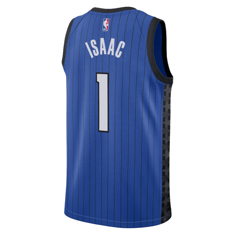 Jonathan Isaac #1 Maillot Orlando Magic Blue Statement