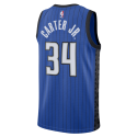 Wendell Carter Jr. #34 Maillot Orlando Magic Blue Statement