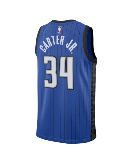 Wendell Carter Jr. #34 Maillot Orlando Magic Blue Statement