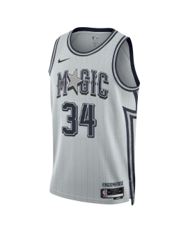 Wendell Carter Jr. # 34 Maillot Orlando Magic Silver City Edition