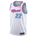 Andrew Wiggins #22 Maillot Miami Heat White City Edition