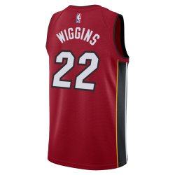 Andrew Wiggins #22 Maillot de déclaration rouge Miami Heat