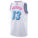 Bam Adebayo #13 Maillot Miami Heat White City Edition