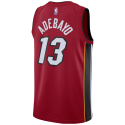 Bam Adebayo #13 Maillot de déclaration rouge Miami Heat