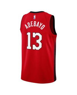 Bam Adebayo #13 Maillot Miami Heat Culture Red City Edition