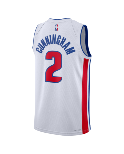 Cade Cunningham #2 Maillot blanc de l'association des Detroit Pistons