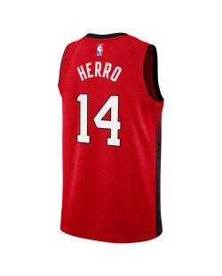 Tyler Herro #14 Maillot Miami Heat Culture Red City Edition