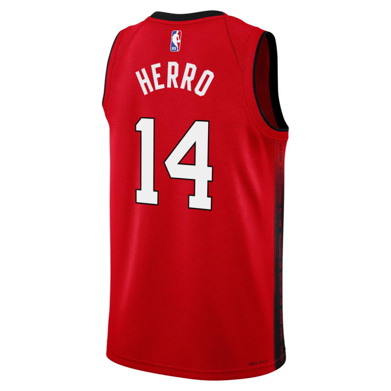 Tyler Herro #14 Maillot Miami Heat Culture Red City Edition