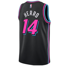 Tyler Herro #14 Maillot Miami Heat Noir Vice Nights