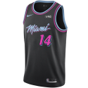 Tyler Herro #14 Maillot Miami Heat Noir Vice Nights