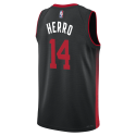 Tyler Herro #14 Maillot Miami Heat Culture Black City Edition
