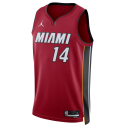 Tyler Herro #14 Maillot de déclaration rouge Miami Heat
