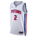 Cade Cunningham #2 Maillot blanc de l'association des Detroit Pistons