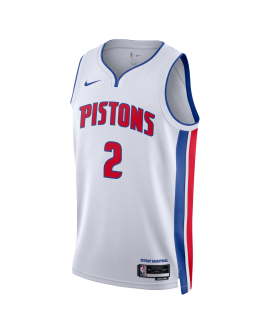 Cade Cunningham #2 Maillot blanc de l'association des Detroit Pistons