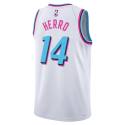 Tyler Herro #14 Maillot Miami Heat White City Edition