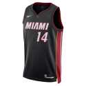 Tyler Herro #14 Maillot Icône Noir Miami Heat