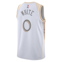 Coby White #0 Maillot Chicago Bulls White City Edition