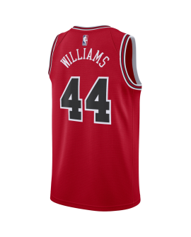 Patrick Williams #44 Maillot icône rouge des Chicago Bulls