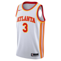 Luke Kennard #3 Maillot blanc de l'association des Hawks d'Atlanta